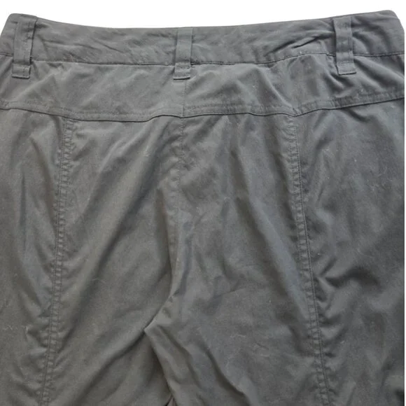Royal Robbins Womens Black Nylon Outdoor Hiking Pants Size 8 - Picture 5 of 11